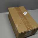 4-Lights Semi Flush Mount Ceiling Light, Adjustable Multi-Directional Light Fixtures, Rotatable Farmhouse Light Fixtures Mount with Metal Cage for Dining Room, Living Room (Black)