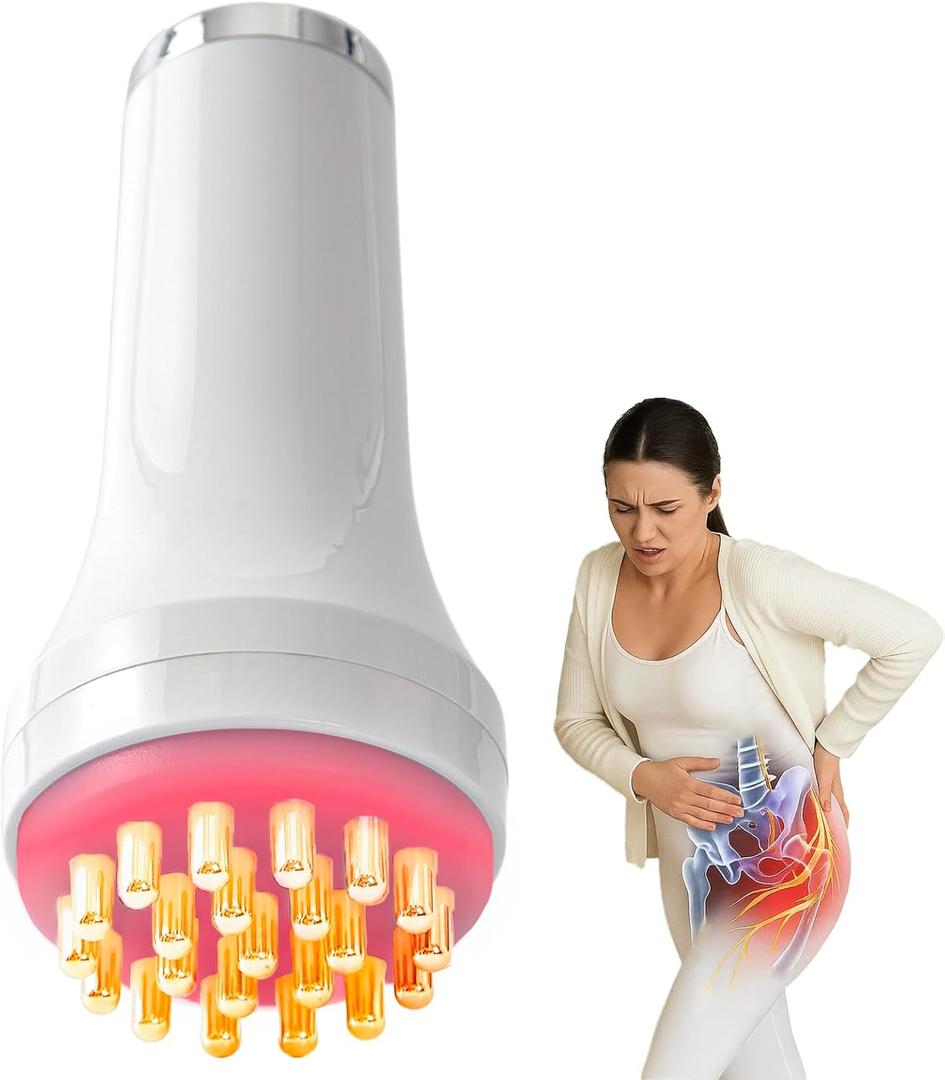 DiDEER Sciatica Pain Relief Devices, Deep Tissue Massager with Multi-Mode Technology,Heat & Light, Targeted Relief for Sciatic Nerve & Lower Back Pain