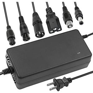 Tnvodejo 54.6V 2A Li-ion Battery Charger Multiple Plugs Battery Charger 13S 48V