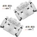 cciyu 19B6274 19B6275 Front Left & Right Brake Calipers With Bracket For Lexus For RX350 2010-2015,For Toyota For Highlander 2010-2018,For Toyota For Sienna 2011-2018