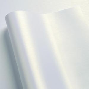 LACHEERY Thick Stainless Steel Contact Paper 160 x 24 Inch Wide White Metallic Peel and Stick Wallpaper Self Adhesive Heat Resistant Contact Paper for Kitchen Appliances Countertops Stove Backsplash