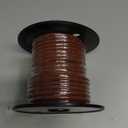 Thermostat Wire - Solid Copper 18 Gauge - CL2 - Power Circuit Cable (18/3Brown,25ft)