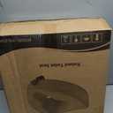 5" Locking Toilet Seat Riser,Elevated Raised Toilet for Senior