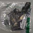 Satin CPAP Strap Covers Silky CPAP Headgear Strap Covers Set to Fit DreamWear or ResMed AirFit Hair Saver for CPAP Reduce Lines and Hair Pulling (Black)