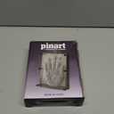 3D Pin Art Toy, Large Size 6 X 8Unique Metal 3D Pin Art Board for Kids & Adults (Silver, Metal)