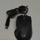 Redragon M612 Predator RGB Gaming Mouse, 8000 DPI Wired Optical Mouse with 11 Programmable Buttons & 5 Backlit Modes, Software Supports DIY Keybinds Rapid Fire Button (Black)