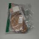 FUNKYMONKEY Flip Flops for Women, Recovery Sandals with Comfortable Plantar Fasciitis Arch Support (Brown)