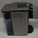 Single Serve Coffee Maker for K-Cup Pod and Grounds, Hot and Iced Coffee Maker, Strong Button Feature, 6 to 14oz Brew Sizes, 50oz Removable Tank, Up to 6.5 Inch Cup, Stainless Steel, Black