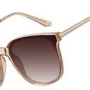 HAOLOTA Women’s Cat Eye Sunglasses Oversized Polarized UV400, Lightweight Fashion Shades