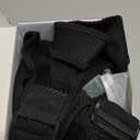 Cordless Shoulder Heating Pad, Heated Shoulder Brace with Vibration, Shoulder Massager for Men Women Pain Relief (Black)