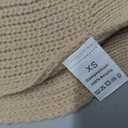 MakeMeChic Women's Tie Side Sweater Vest Tops Split Hem Knitted Sleeveless Crew Neck Tank Fall Top Khaki X-Small