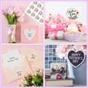 3 x 72PCS Happy Mother's Day Labels Stickers - 1.5" Floral Mothers Day Gift Tags Waterproof Mother's Day Label Stickers for Envelope Seals Gift Wrap Boxes Cards Party Favor Decorations