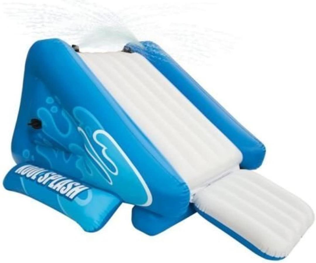 New INTEX Kool Splash Inflatable Swimming Pool Water Slide | 58849EP, Large, 131" X 81" X 46"