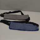 2 Pcs Travel Pillow for Sleeping Airplane Headrest Airplane Head Strap Sleeper Pillow Travel Head Sleep Support Band with 2 Extension Straps for Car Plane Travel(Gray, Blue)