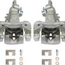 PAROD 19B2069 19B2068 Rear Brake Caliper Fit for Acura TSX 2004-2008, Honda Accord 1998-2007 2.3L 3.0L, Left&Right