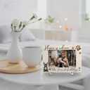 Nrleey French Bulldog Picture Frame 4x6 - French Bulldog gifts, Frenchie Gifts for Women, Dog Picture Frame