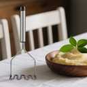 3 PCS Potato Masher Stainless Steel,Bean Smasher,Food Fruit Egg Masher Metal, Masher Kitchen Tool