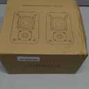 RIOWOIS Powered Bluetooth Bookshelf Speakers, 40W Record Player Speakers with 2.75 Inch Woofer, Stereo Speakers with Optical/AUX/TV-ARC Connection for Turntable, No Receiver or Amplifier Required.