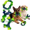 Frienhund 6-Pack Indestructible Dog Toys for Large Breed: Dog Toys for Aggressive Chewers, Durable Nylon Bone for Large Dogs, Dog, Peanut Butter Flavor