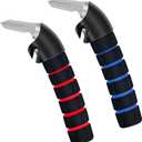 Car Door Handle for Elderly - Auto Grab Handles - Portable Bar Car Support Handle for Elderly & Seniors & Handicap Standing Mobility Safety Tip to Help Get Out Blue and Red