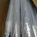 30 Pack Clear Umbrella Wedding, Transparent Stick Umbrella with White J Hook Handle, Windproof Waterproof Large Canopy Umbrella for Bride Groom Photography Golf Outdoor Events