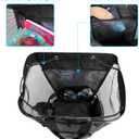 Fasrom Scuba Diving Backpack, XL Mesh Dive Bag for Snorkeling Gear, Mask, Fins, Snorkel, with Shoe Compartment and Wet & Dry Separation, Black