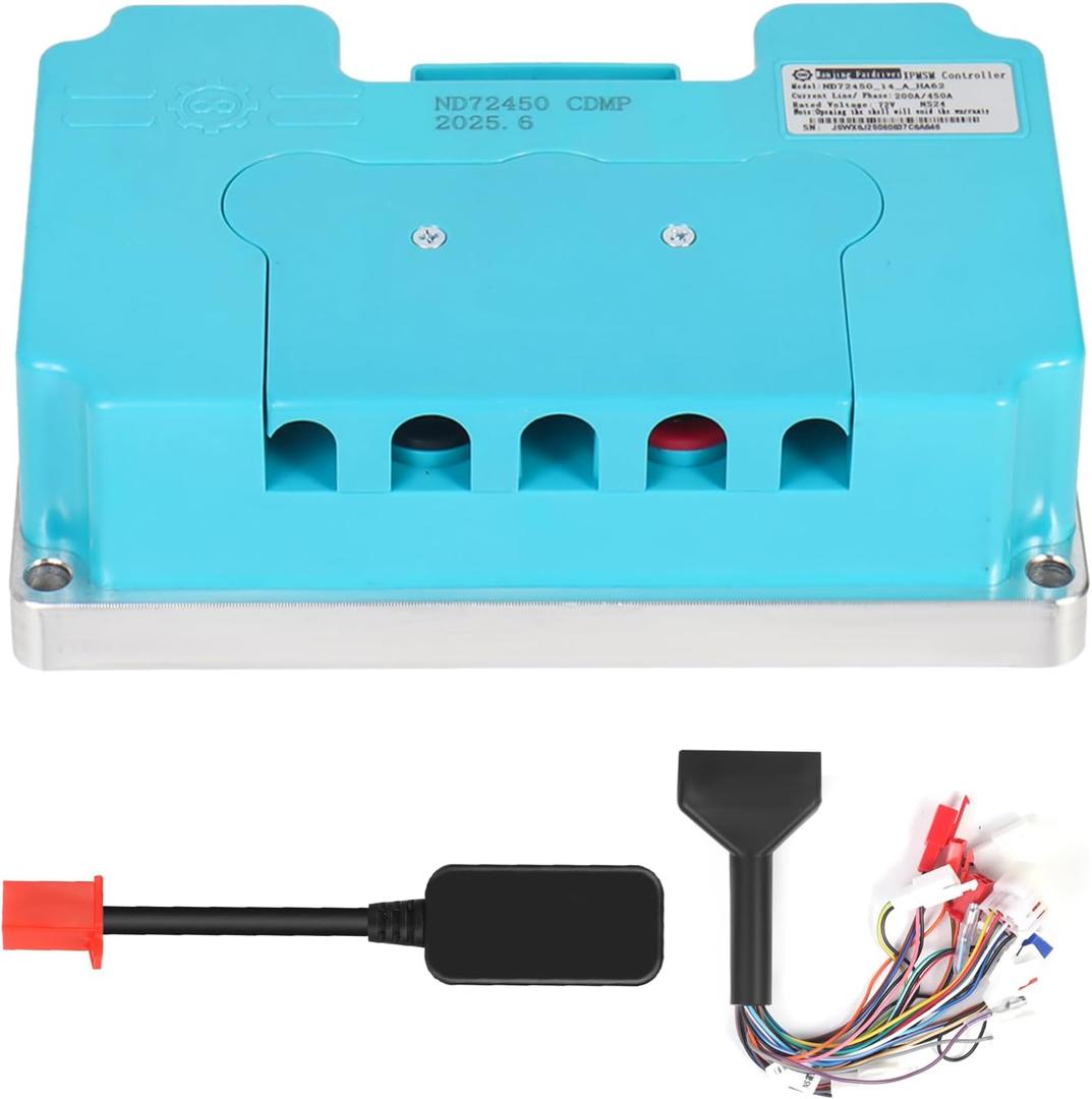 GregYoung Fardriver Controller 72v,ND72450 Controller 72 Volt 5000w BLDC Programmable E Bike Controller,Electric Motorcycle Motor Parts