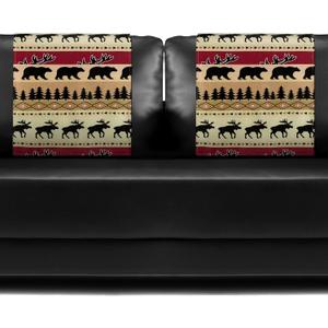 Tegeme Headrest Cover for Recliner Chair Recliner Headrest Protector Animal Style Sofa Covers Couch Protector Chair Head Cover for Sofa Furniture Protectors(2 Pieces)