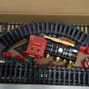 12 Pcs Train Set for Toddlers 2-4,Mini Track Motorized Trains Electric Christmas Toy,Classical Trian Sets for 3 4 5 6 7 8+ Years Old Kids Christmas Birthday Toys Gifts,No Batteries Included