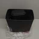 8-Sheet Micro Cut Paper Shredder P-4 High Security for Home Office Use with Handle, Shreds Credit Card/Staple 4 Gallons(Black) Visual Window Wastebasket