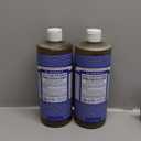 Dr. Bronner's Pure-Castile Liquid Soap- Made with Regenerative Organic Certified Oils- 18-in-1 Uses for Face, Body, Hand, Hair, Laundry & More- Vegan, Non-GMO- Body Wash- Peppermint,32oz, 2 Pack