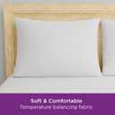 Set of 4 King AllerEase Pillow Protectors - Temperature Balancing, Allergist Recommended - Premium Breathable, Zippered Protectors