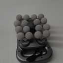 16 Head Massage Gun Set, Deep Tissue Percussion Massager, Electric Massage Tools with 9 Styles & Levels, Dark Grey