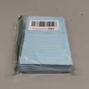 Early Buy 6 Pads Lined Sticky Notes with Lines 4x6 Self-Stick Notes Bright Color Sticky Notes, 45 Sheets/Pad (Light Blue)