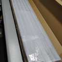 MR.DANCE 2" Cordless Faux Wood Blinds for Indoor Windows, Embossed Design, 45"W x 64"H