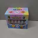 12 Colors Tie Dye Kit, Tie Dye Set for Kids, Pre-Filled Tye Dye Bottles, Non Toxic Permanent Fabric Dye Art Set, Easy DIY Fabric Art - Create Fun