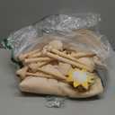 4-in-1 Wooden Baby Play Gym & Activity Mat, Soft Cotton Tummy Time Mat for Babies 0+,with 3 Detachable Toys for Sensory & Motor Skill Development,Newborn Infant Baby Essentials Gift,Bear (Brown)