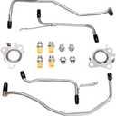 HUGALL 926-186 926-187 Turbo Coolant Line Kit Compatible with 2011-2016 F150, 2015-2021 Transit 150 250 350 350 HD, 2015-2017 Expedition, 2015-2017 Navigator More in Description