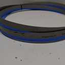 Imachinist S1301812 130" x 1" x 8/12 TPI Bi-Metal Bandsaw Blades for Cutting Soft Ferrous Metal, Steel, Iron, M42 Grade, Variable Teeth