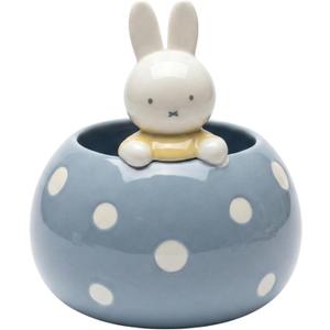 Miffy Peek-A-Bloom Blue Planter, 7.13 inches