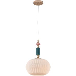 11.8 Inch Kitchen Pendant Light, Modern Milk White Glass Pendant Lamp, Hanging Lights for Island, Dining Room, Living Room, Bedroom