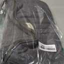 3 Sprouts Universal Quilted Stroller Organizer with Cup Holder and Zip Top - Durable Stroller Caddy Accessory with Storage - Shoulder Strap Converts Organizer to Small Diaper Bag - Gray