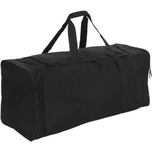 Jetstream Heavy Duty Multi Pocket Durable Sports Gym Equipment Travel Duffel Bag (36IN, XL 36" Black)