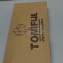 TONIFUL 4 Set Black Gold Balloon Centerpieces for Table,Balloon Stand Kit for Black Gold Party Decor 40th 50th 60th 70th Birthday Decorations Anniversary Graduation Decorations 2026 New Year Eve