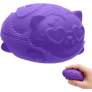 Schylling NeeDoh Cool Cats Sensory Squeeze Toy Color Ages 3 to Adult (Pack of 1)