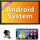 Binize Android 13 Double Din Car Stereo Radio with Wireless Carplay & Wireless Android Auto, 10 Inch Touch Screen Car Radio with Backup Camera GPS Navigation/Mirror Link, 2+32G