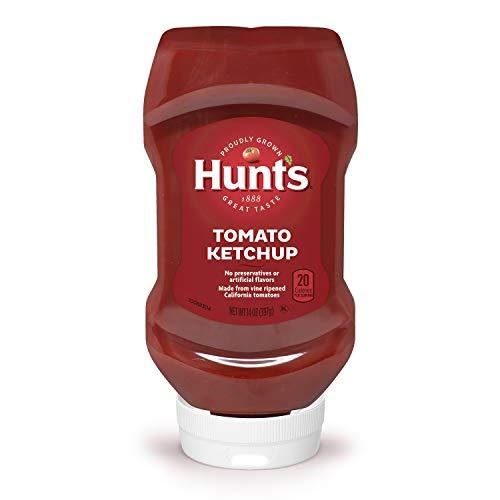 4 Pack Of Hunt's Tomato Ketchup, 14 oz Squeeze Bottle, BB May 18/2026