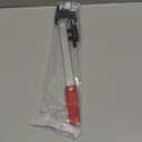 RV Emergency Window Latch, Aluminum RV Emergency Exit Window Latch Replacement, Camper Exit Window Lock, Window Support Holder with Red Handle for Travel Trailer