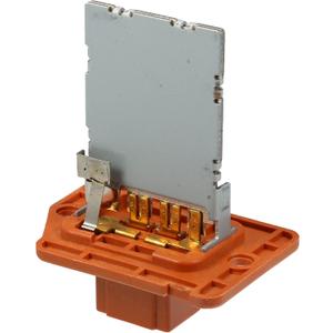 ACROPIX HVAC Blower Motor Resistor Replacement Fit for Kia Soul - Pack of 1 Orange Silver Tone