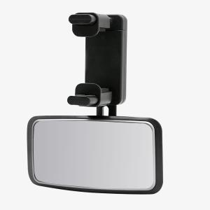 360 Degree Adjustable Baby Car Mirror, No Dead Angle Automotive Convex Mirrors Facing Back Seat, Clip-On HD Glass Vehicle Rearview Mirrors for Car, SUV, Truck